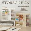 Modern Plastic Fashion Office Supplies Organizer Multifunction Design Large Open Storage Capacity for Home Office Stationery