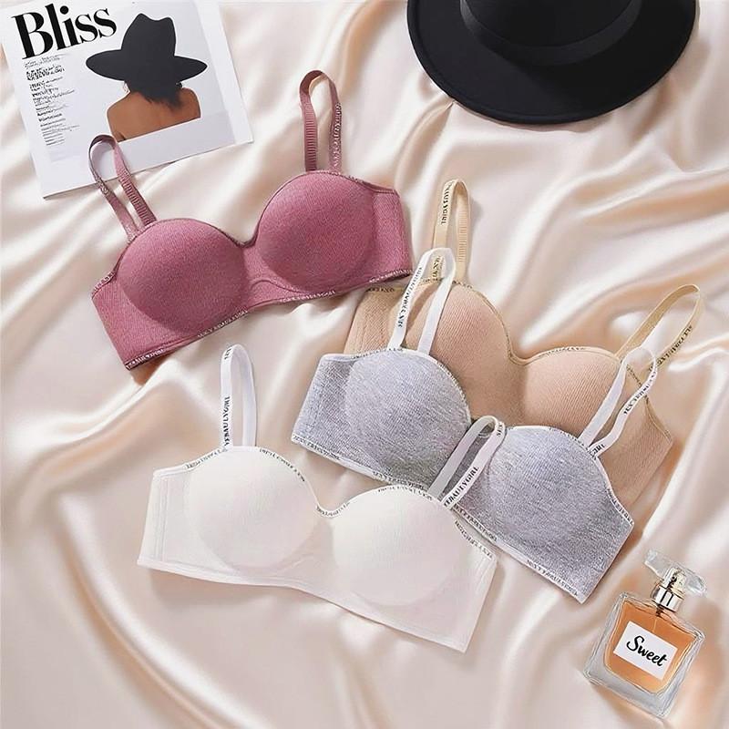 Seamless Nylon Push Up Bra For Women With Breathable Lightweight Fabric