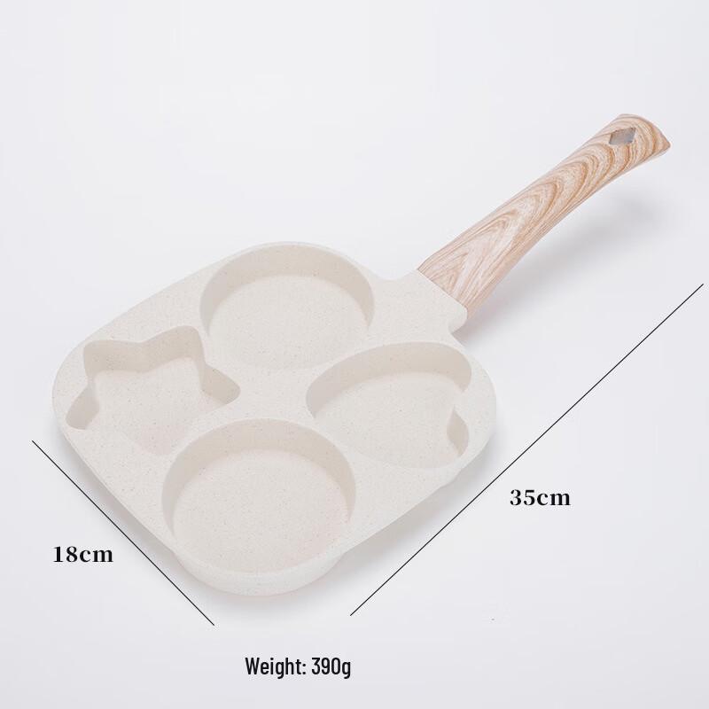 Lilang Maifan Stone 4-Hole Non-Stick Frying Pan