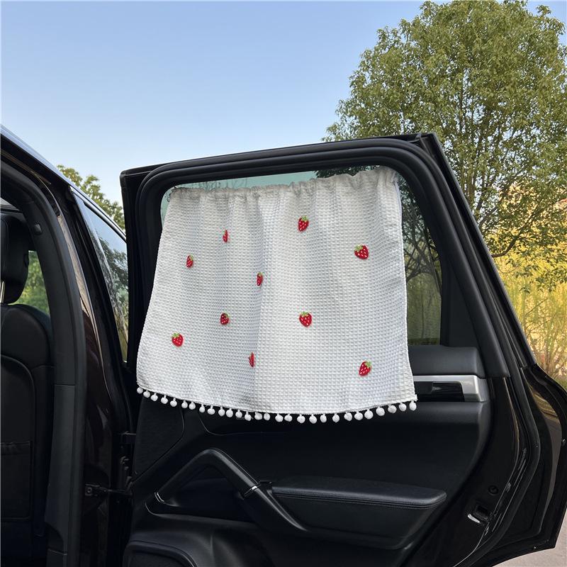 Tenda Parasole per Finestrino Auto con Isolamento Termico e Ventosa - Schermo Estivo per la Protezione Solare