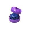 Halloween Lila Gedämpfte Brötchen Squishy Spielzeug Langsam Aufgehend Weichgummi Kneten Fidget Spielzeug mit Mini-Dampfgarer Stressabbau Schreibtischdekoration Partygeschenk
