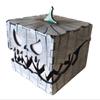 AAAF Halloween Pumpkin Lantern Box Creative Monster Treasure Chest Figurine Box For Party Decor Trick Or Festive Ornament