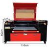 60W Laser Engraving Machine Cutting Machine Engraver Machine 700x500 Mm Engraving Equipment