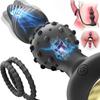 Anal Vibrator for Menn Vibrerende Penis Ring Forsinkelse Anal Sexleketøy Mann Anal Butt Plug Vibrator Sexleketøy