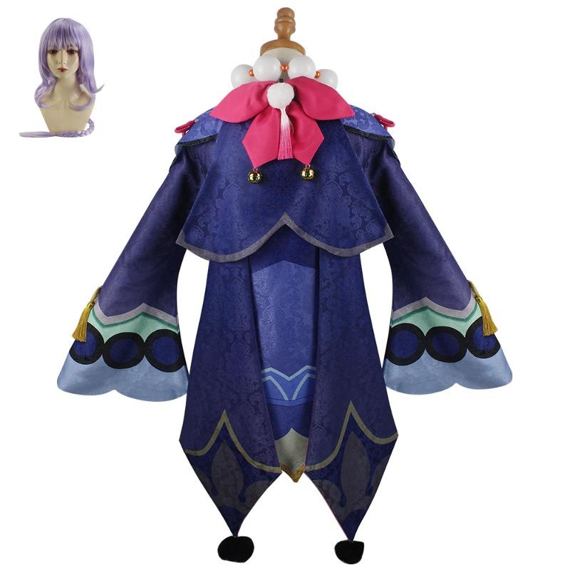Qiqi cos clothes zombie frozen animation full set of costumes cute loli Qiqi cos clothes