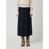 Surgical Decoration Check Long Skirt C254msd031