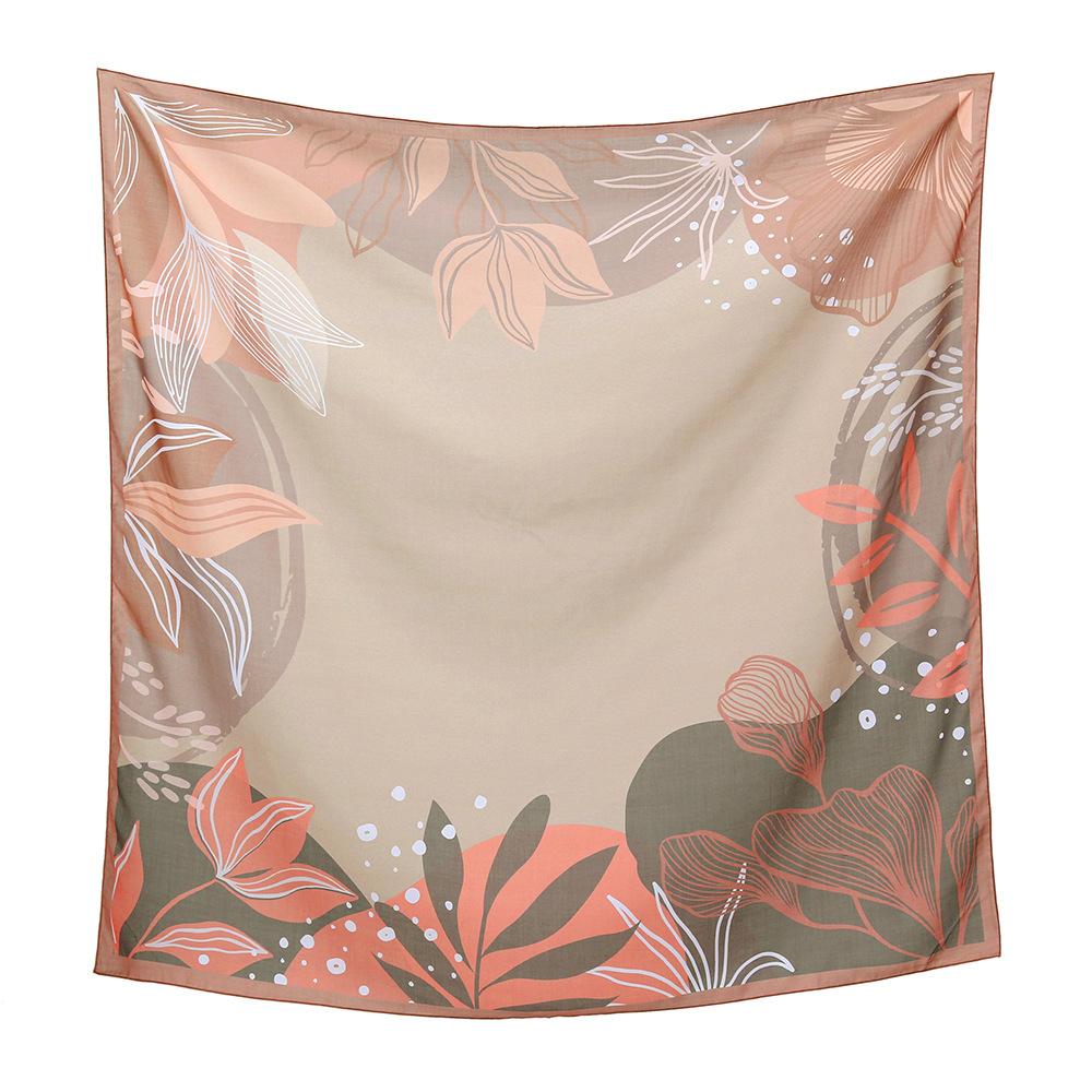 Soft Premium Scarf Cotton Voile Japanese Malaysia Tudung Cotton Premium Square Scarf Plain Hijab 110*110cm
