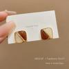 Silver needle pearl earrings retro niche stud earrings femininity earrings