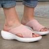 Sandali da Donna Forza Elastica Scarpe Estive con Tacco Basso Sandali Estivi Ciabattine da Donna Leggere Slip-on Sandali con Tacco Femminili