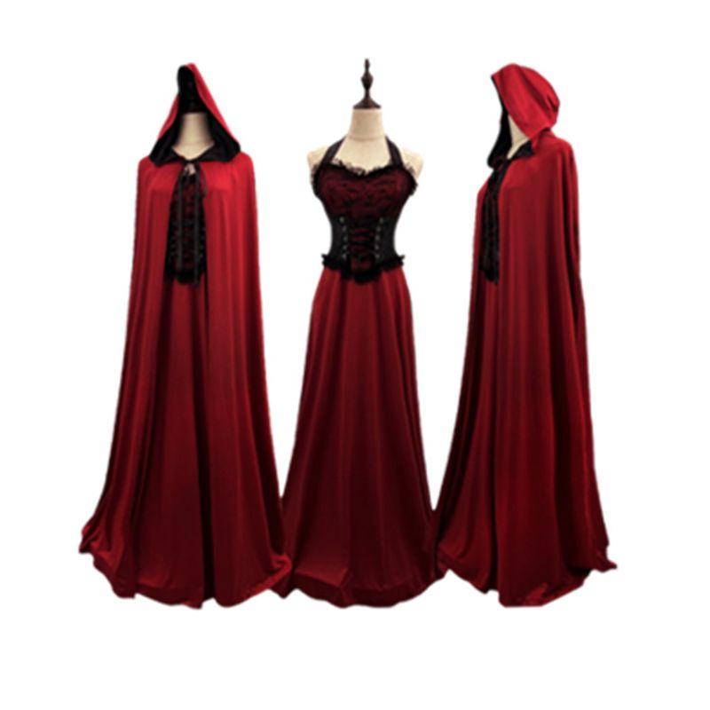 100.00kg Masquerade Princess Dress Halloween Red Riding Hood Lolita Anime Dress Export Oversize Women's Clothing