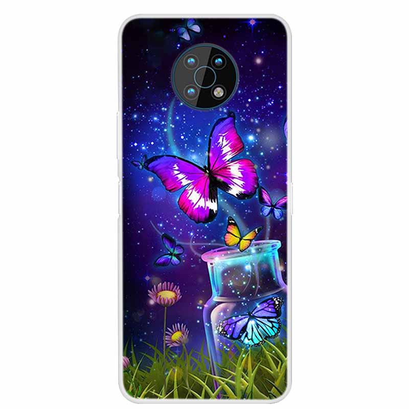 For Nokia G50 Cases G20 G10 G300 Clear Marble Soft Silicone Phone Cases for Nokia G50 5G Back Covers Bumper For NokiaG20 G 50 5G