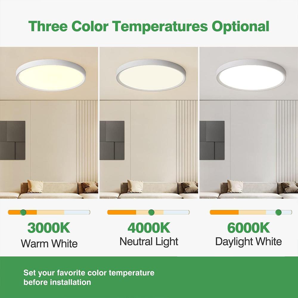 LED Ceiling Light Modern Small Round Dustproof and Waterproof Light LED Panel Light Entrance Utility Room Bathroom Light