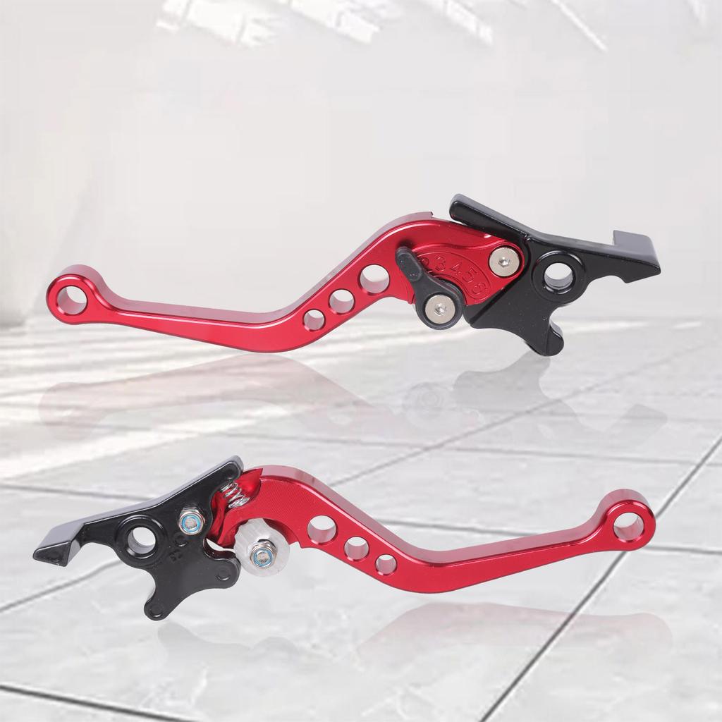 Motorcycle Double Disc Brake Universal CNC Aluminum Double Disc Brake Handle Lever Motorbike Modification Accessories