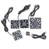 DC 5v USB 2510 8010 6010 6015 6025 6CM 8CM 60x60x25mm 80x80x10mm Power Cooling Case Fan For Receiver DVR Xbox Router