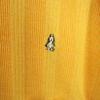 Unused Hush Puppies One Point Embroidery Long Sleeve Key Neck Knit L Men's Used