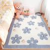 Girl Pink Imitation Cashmere Rug Cute Bedroom Plush Bed Blanket Living Room Sofa Coffee Table Mat Home Decoration