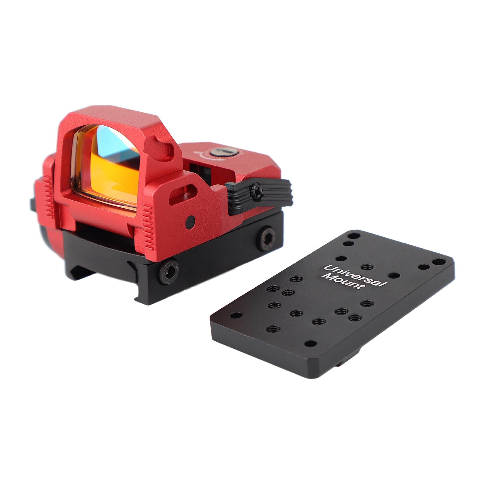 

Відкидний коліматорний приціл, тип VIS PRO, з 2 перехідниками для кріплення (RD)