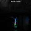 1Pc USB Colorful Ambient Light LED Touch Switch, Colorful Color Grading Flash USB Night Light USB Light