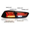 Brake Lamp LED Tail Lights Parking Light  Full LED Dynamic Tail Lights Smoke Lens Fit for  Lancer/Evo X 2008-2017
