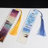 Transparent Acrylic Anime Bookmark - Guka DIY Creative Advertising Bookmark