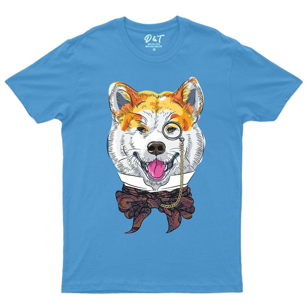 Hispter Dog Labrador Retriever TShirt Akita Greyhound Dog Lovers Tee 2XL