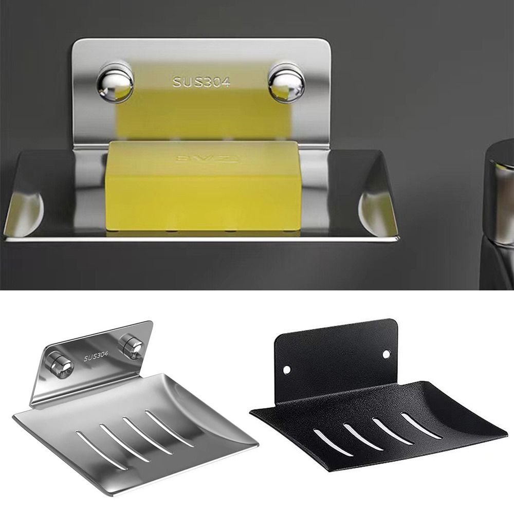 

Настенная подставка для ванной комнаты, настенное крепление, сливная мыльница, высококачественная сливная мыльница для ванной комнаты