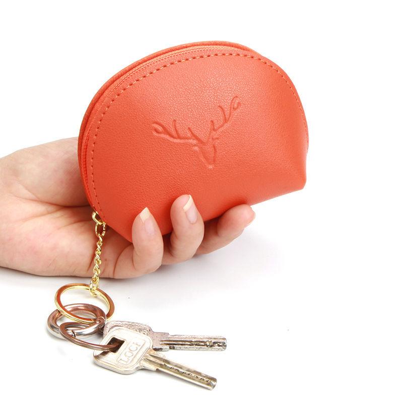

Маленький кошелек Новый женский клатч Кошелек для монет Клатч Сумка для ключей Визитница Мини-чехол Портативный оранжевый