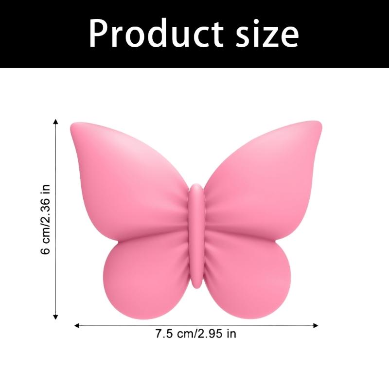 2Pcs Bowknot Decoration Headphone Accessories Cute 3D Printed Bowknot Coquettish Headphone Attachment Accessories Gift for Women