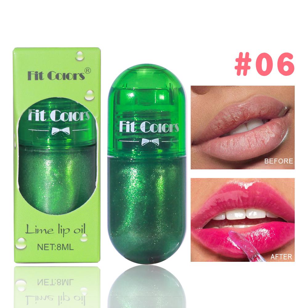 

Hydrating Lip Gloss Plumping Color Changing Capsule Lip Gloss Moisturizing Long Lasting Natural Juicy Lips Makeup