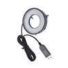 LED Microscope Light Brightness 72 LED Microscope Light Source for Stereo Microscope Camera and Lathe
