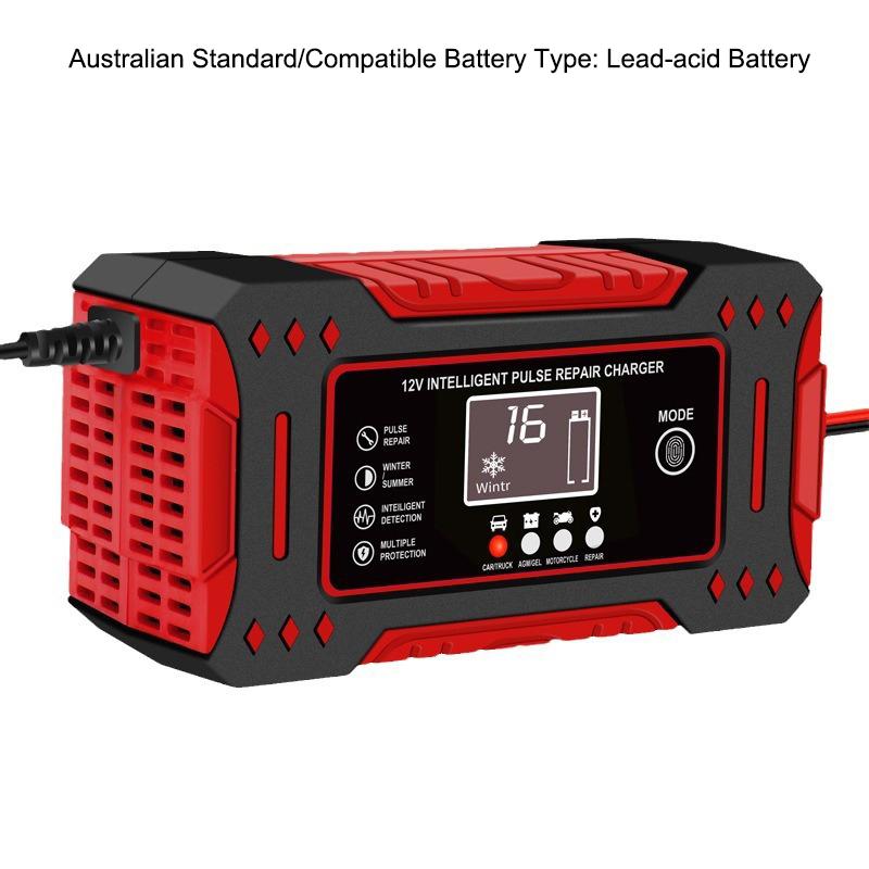 Battery Repair Lcd Display 6A 12V Intelligent Car Battery Charger Car And Motorcycle Battery Charging Unit Lead-Acid
