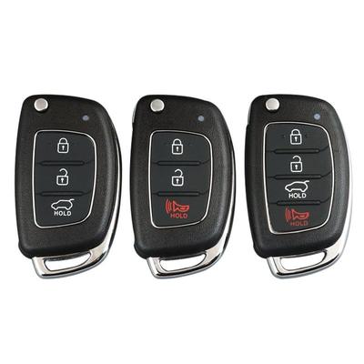 3/4 Buttons Flip Folding Car Remote Key Shell Fob Case for HYUN.DAI Mistra Santa Fe Sonata Tucson Accent I30 I40 I45