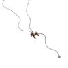 Vintage Zodiacal Horse Layering Necklace Stainless Steel Copper Neckchain For Women Fashion Jewelry Accessory Gift