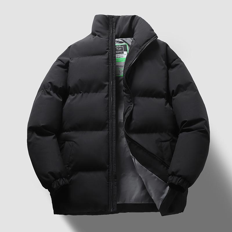 Hohe Qualität Winter männer Baumwolle Mantel Verdickt Plus Größe Langlebig Paar frauen Einfarbig Casual Daunen Jacke