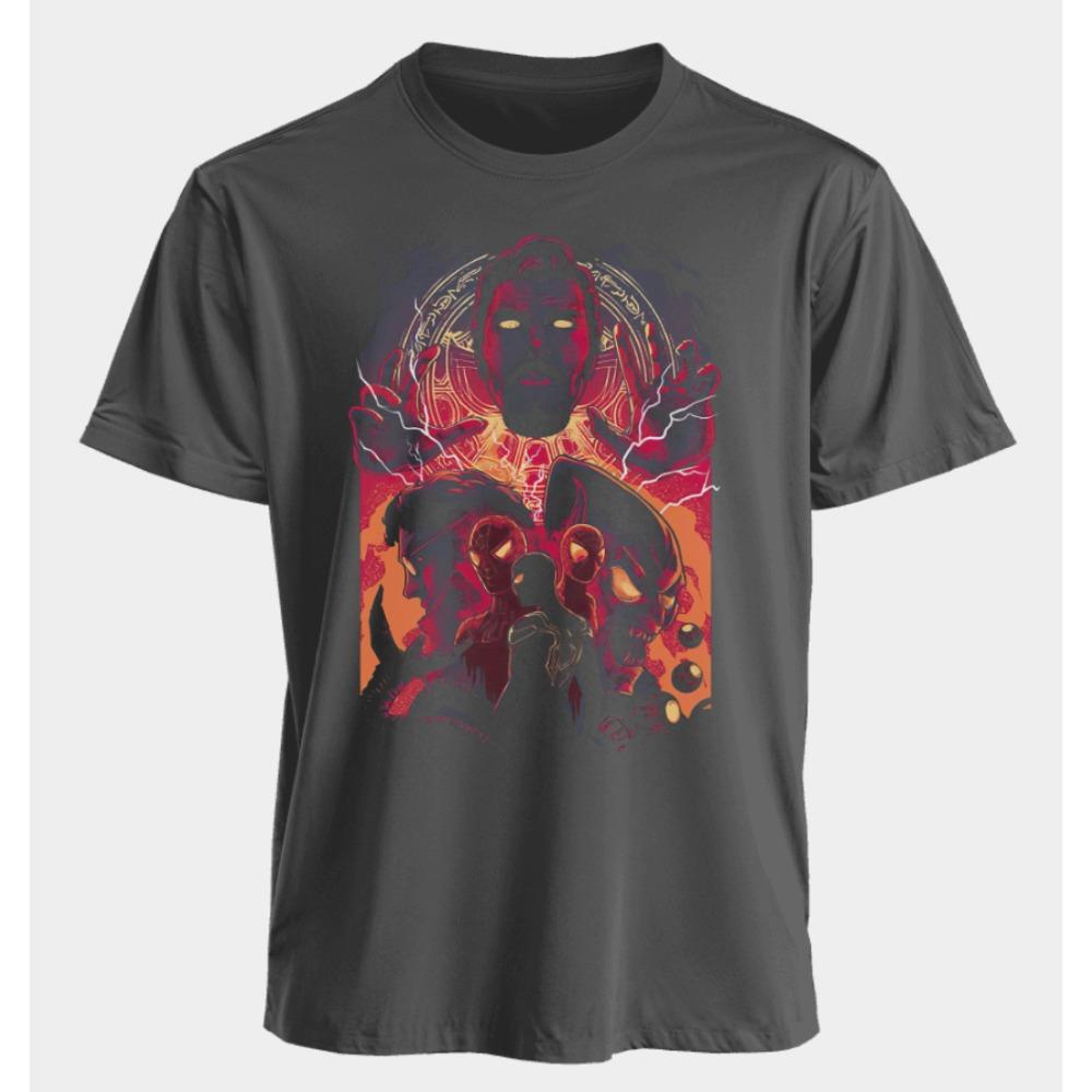 Herren- und Damen-T-Shirts Spider Man Doctor Strange Doctor Octopus Sommer Amerikanisch Frühling und Herbst Locker Kurzarm