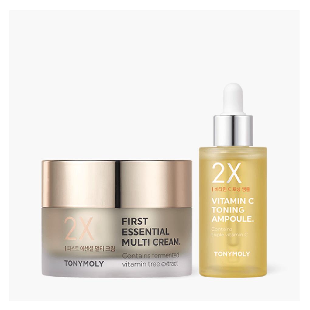 

Tony Moly First Essential Multi Cream + Vitamin C Toning Ampoule