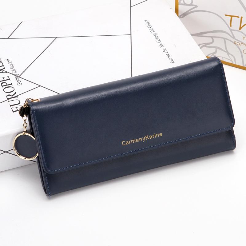 New Fashion Women Wallets Long Style Multi-functional Purse Fresh PU Leather Female Clutch Card Holder