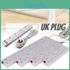 13a British Power Strip With 3 Meter Extension Cord And Multiple Outlets For Enhanced Convenience