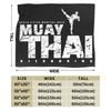 Muay Thai Brazilian Jiu-jitsu Flannel Throw Blanket Boxing Wrestling Bedding Knitted Blanket Travel Super Soft Portable Quilt