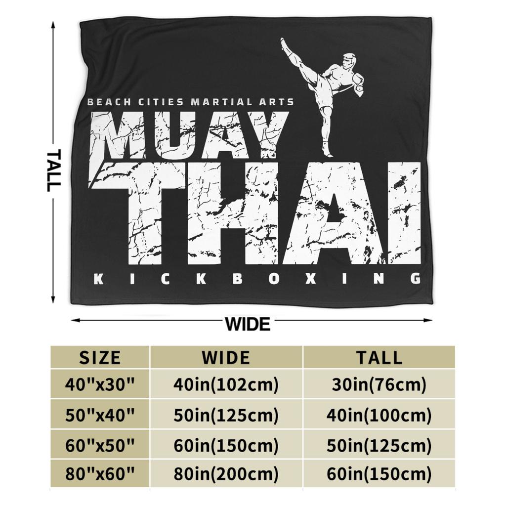 Muay Thai Brazilian Jiu-jitsu Flannel Throw Blanket Boxing Wrestling Bedding Knitted Blanket Travel Super Soft Portable Quilt
