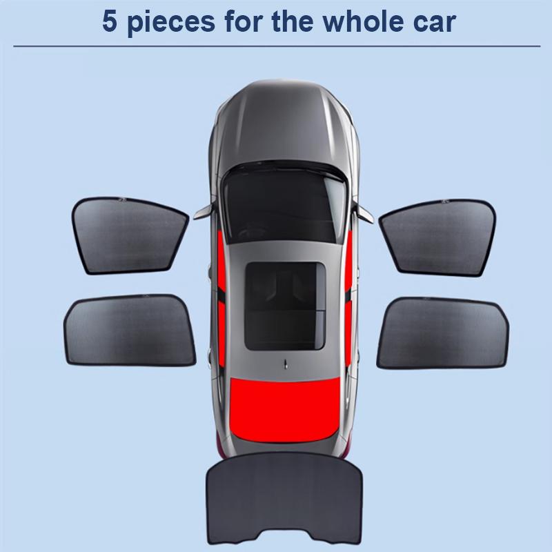 Car Sunshade For BMW X5 E70 2008~2013 2012 Windshield Privacy Mesh Curtain Heat Insulation Sunscreen Auti-UV Visors Accessories
