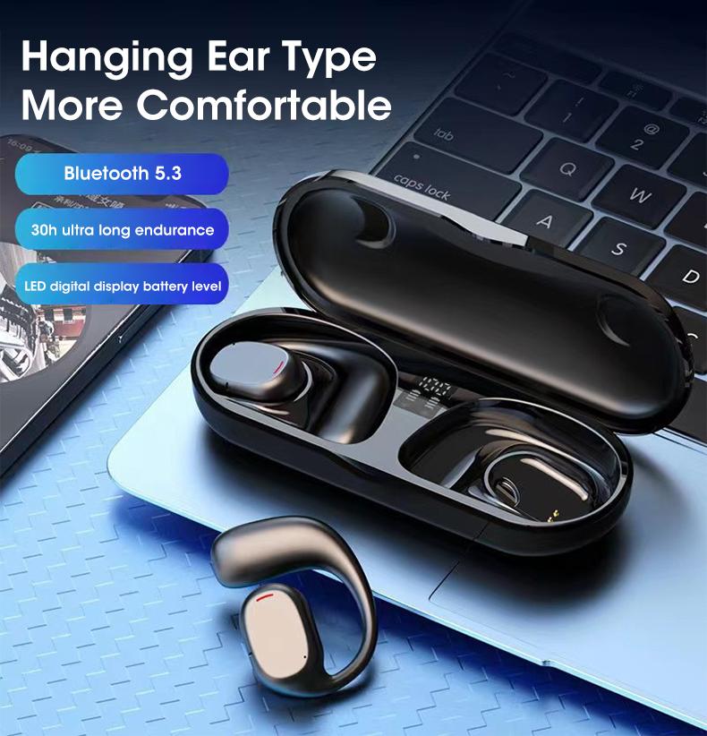 Bluetooth 5.3 Wireless Earbuds TWS IPX7 Waterproof Sports ANC Noise Cancelling HiFi Stereo Gaming Headset HD Call