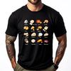 Gráfico de Queijos Vintage Engraçado Para Amante de Queijo Camisetas com Impressão 3D de Queijo Camisa Masculina Ecológica e Saudável