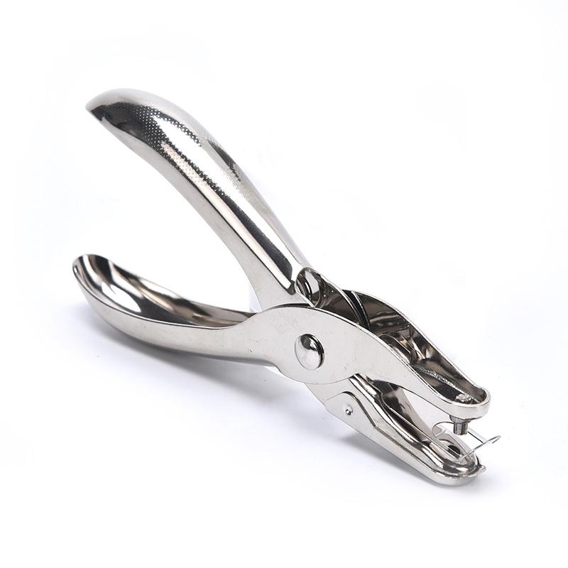 

1Pcs 6mm Metal Pore Diameter Punch Pliers Single Hole Puncher Hand Paper Scrapbooking Punches 1-8 Pages Paper Hole Puncher Tools