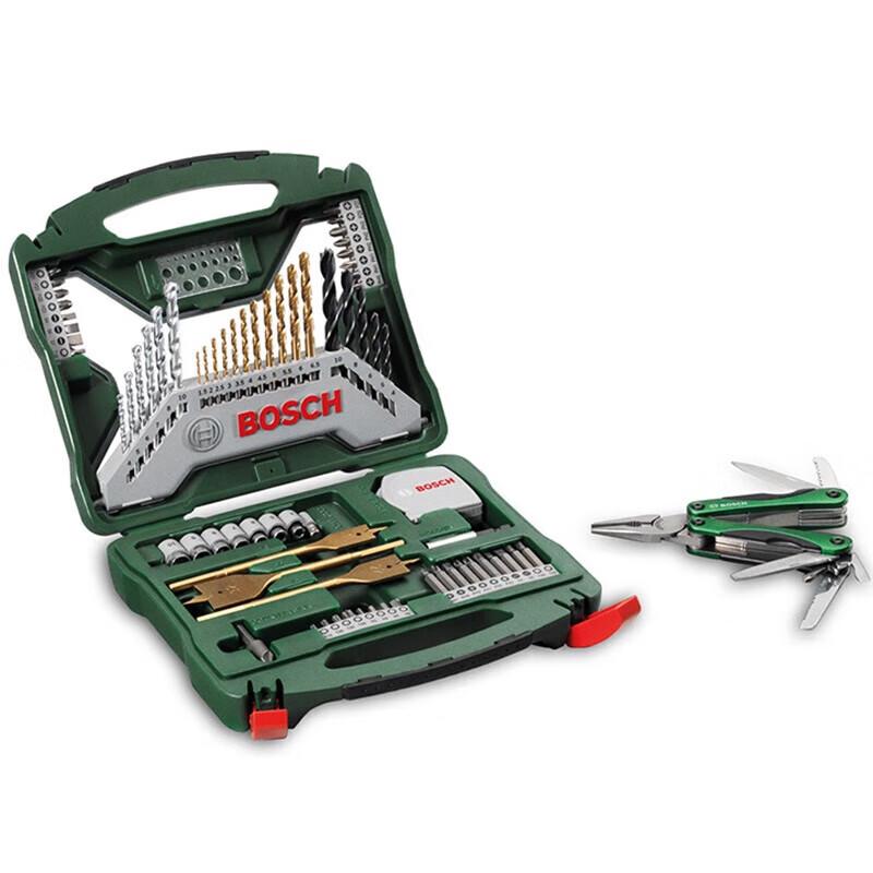 BOSCH 71-Piece Mixed Tool & Drill Bit Set CN plug (adapter included)