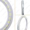 Fiat Grande Punto SMD Angel Eye Halo Lights with Cover