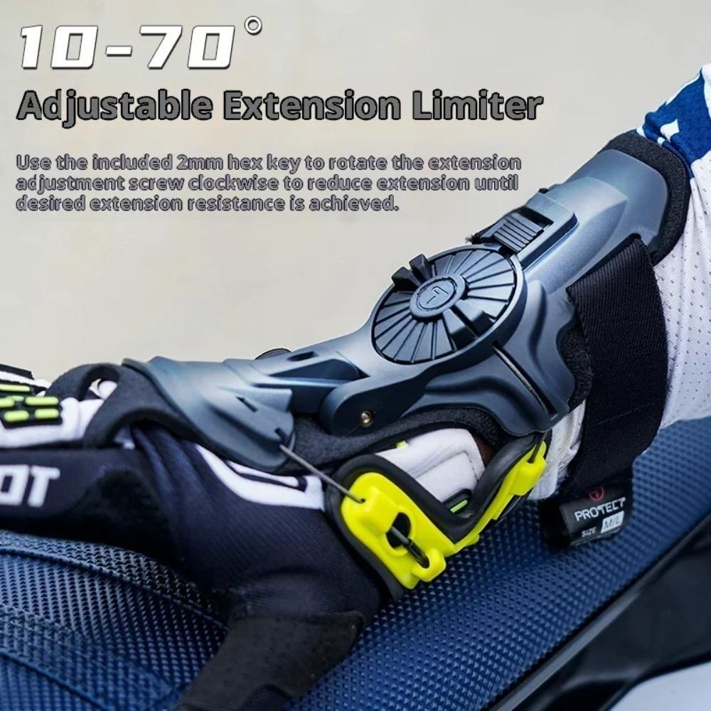 Chránič zápěstí X8 Motocykl Off-road Podpora zápěstí Ochranné vybavení Exoskeleton Zbroj Ochrana proti zkroucení Lyžování Dirt bike