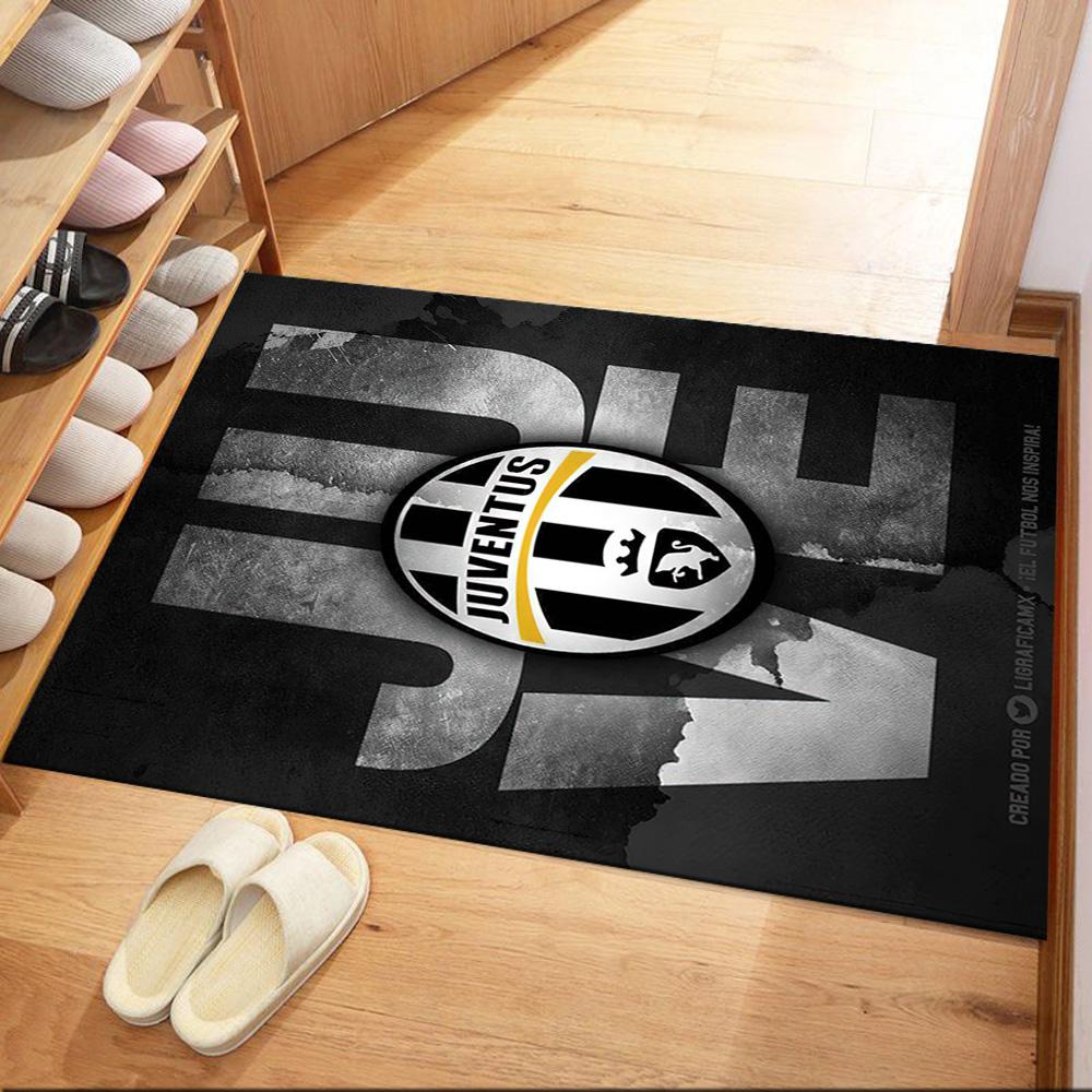 Juventus Floor Mat Perfect For Dormitory Foyer Playrooms Bedrooms Antislip Rug Office Home Decor Perfect Gift For Friends Family