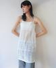 RUBATI Marrakech Crochet Lace Apron Dress_White