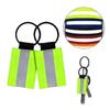 Bundle of 10 Reflective Keychain Hangings Reflectors for Nighttime Visibility